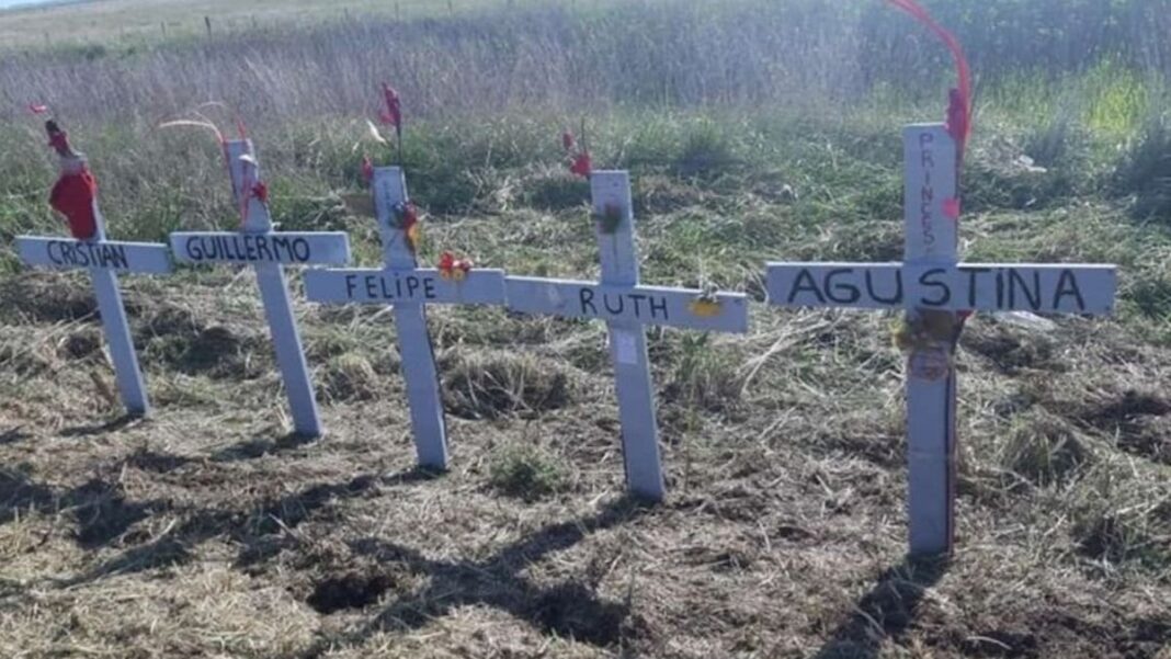 Ruta 29 en General Belgrano, escenario del choque múltiple
