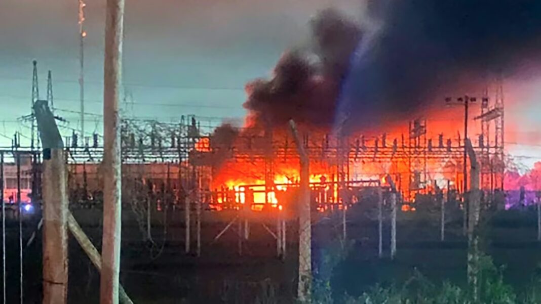Factura de electricidad de EDELAP con detalle de bonificación por apagón