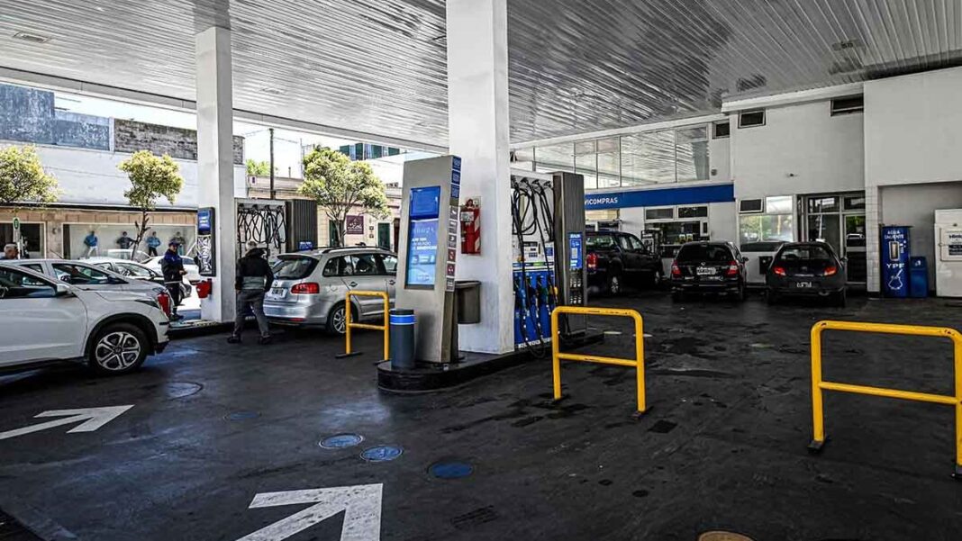Estación de servicio en Mar del Plata