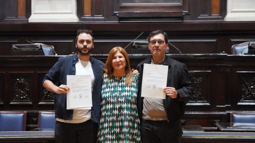 Fachada de la Legislatura de la provincia de Buenos Aires en La Plata