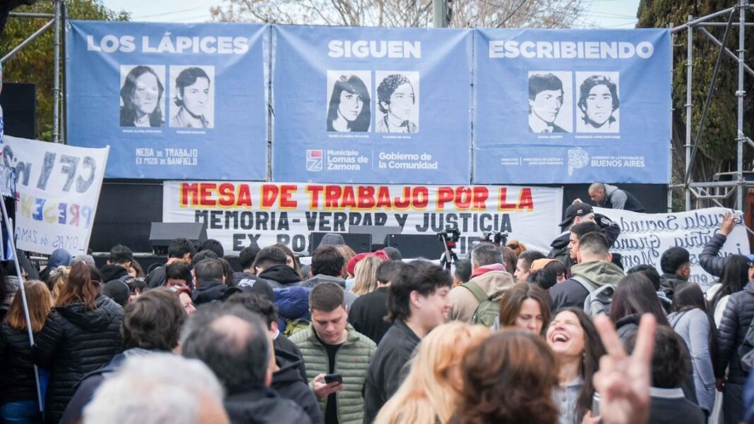 Marcha por los 50 años de la Noche de los Lápices en La Plata y CABA