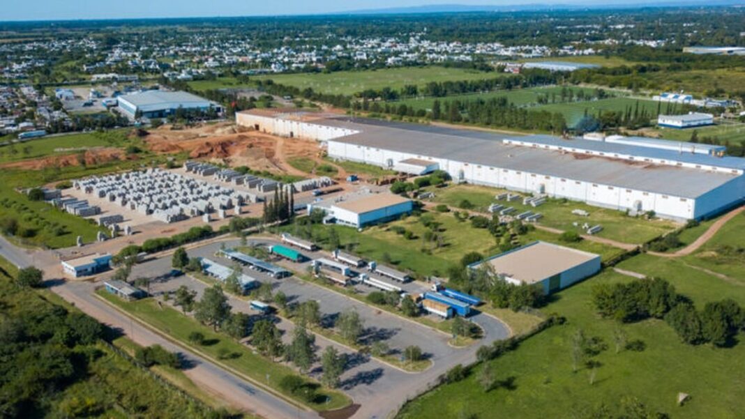 Hornos de ladrillos de la empresa Cerro Negro en Olavarría