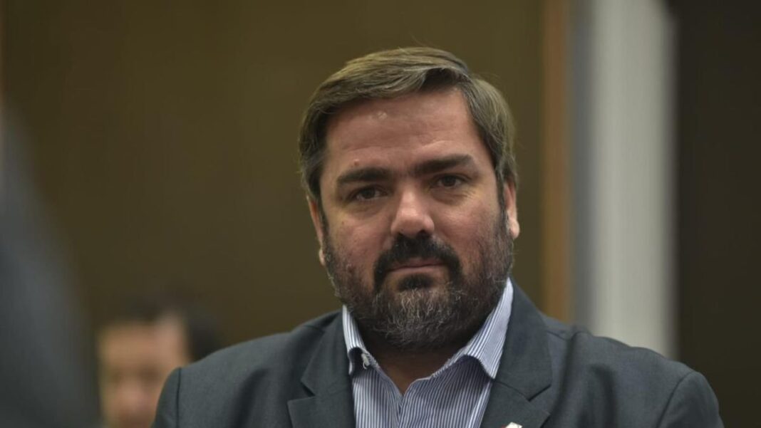 Emiliano Balbín, presidente de la UCR bonaerense, en una imagen de archivo
