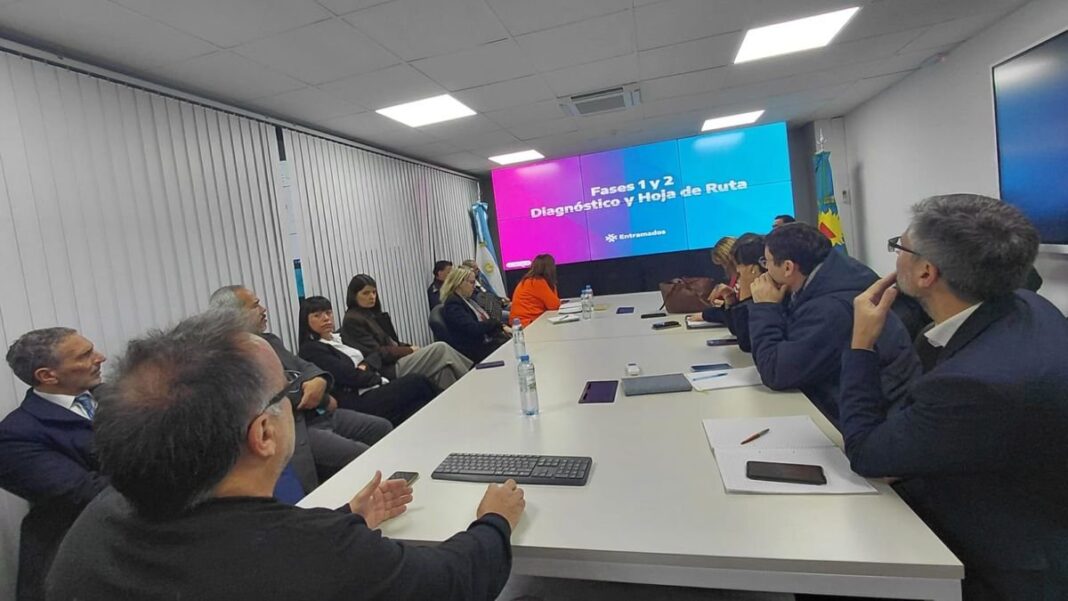 Presentación del programa Entramados en el Complejo Policial Juan Vucetich de Mar del Plata