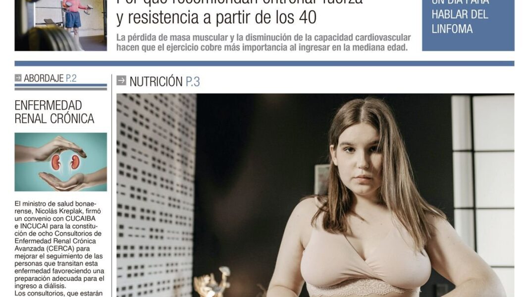 Portada del suplemento Vida y Salud
